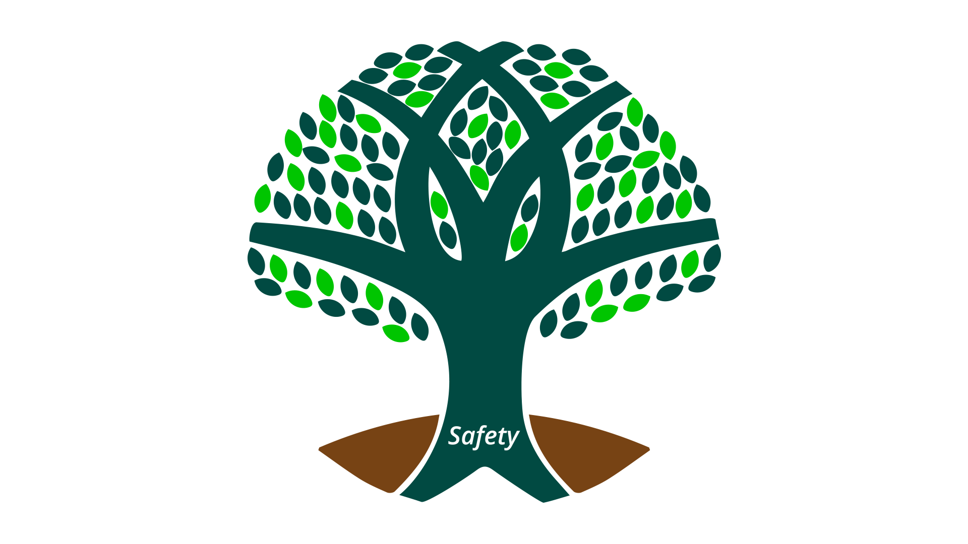 An animated tree symbolizing the roots in safety shared by everyone a part of industrial construction company R.H. White Construction